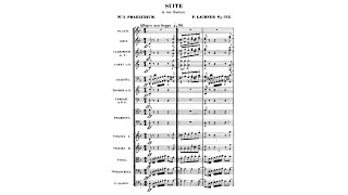 Franz Lachner - Op. 113, Suite No. 1 in D minor w/ score