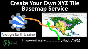 Create Your Own XYZ Tile Basemap Service in Google Earth Engine | Step-by-Step Tutorial