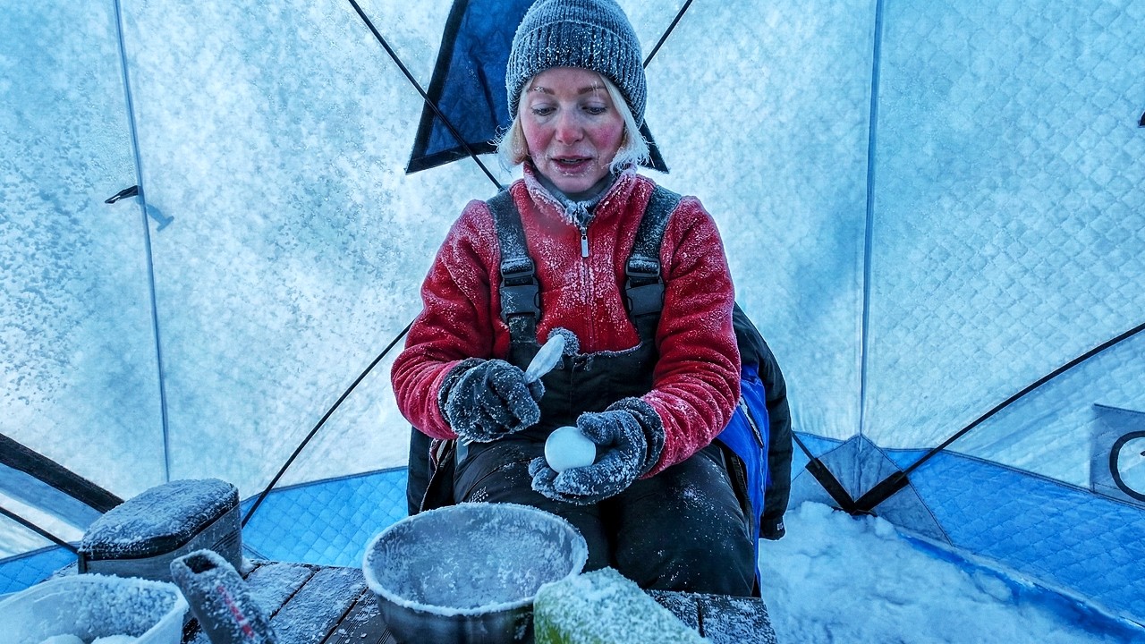 ОЧМАНІЛИ ВІД МОРОЗУ! НАМЕТ НЕ ВРЯТУВАВ ВІД ХОЛОДУ🥶 Зимова рибалка 2026