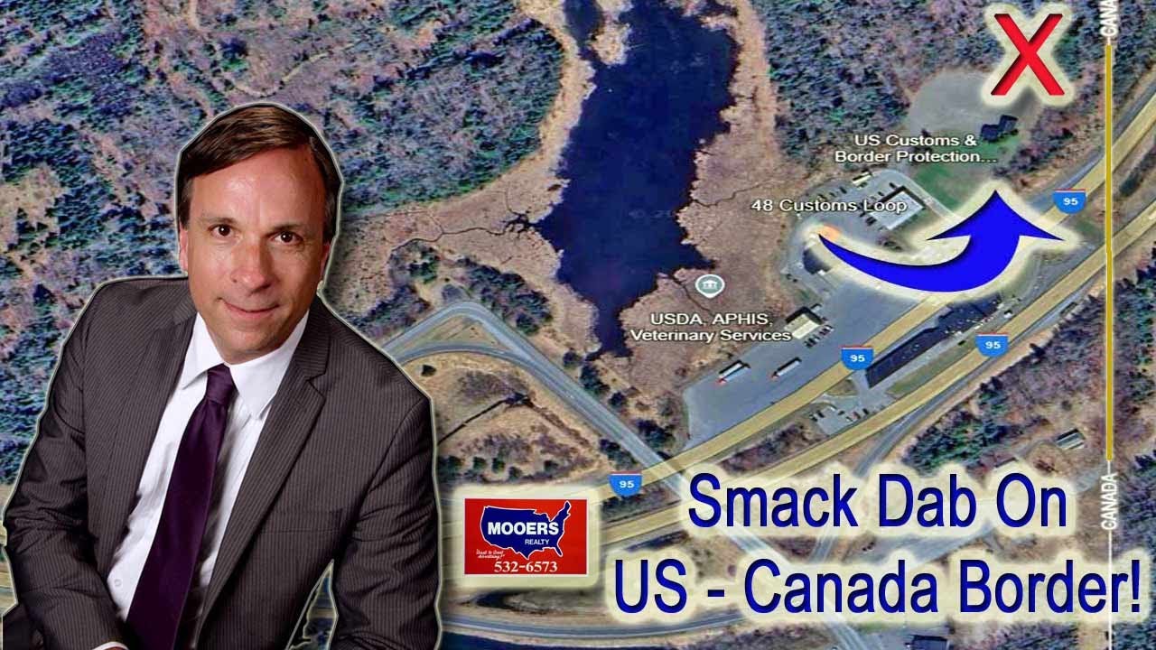 Houlton ME Property For Sale US Canadian Border | 47 Acres