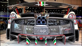 Bugatti DIVO, Pagani Huayra BC, Hennessey Venom F5  Supercar Paradise at Prestige Imports Miami