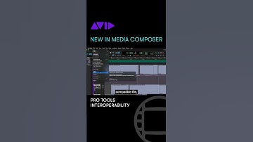 NEW IN MEDIA COMPOSER — Pro Tools interoperability