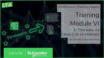 EcoStruxure Machine Expert Training - M6.5 Firmware via USB or Ethernet for M241/M251
