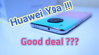 أسرع بصمة وشاحن على تليفون فئة متوسطة من هواوي  HUAWEI Y9a