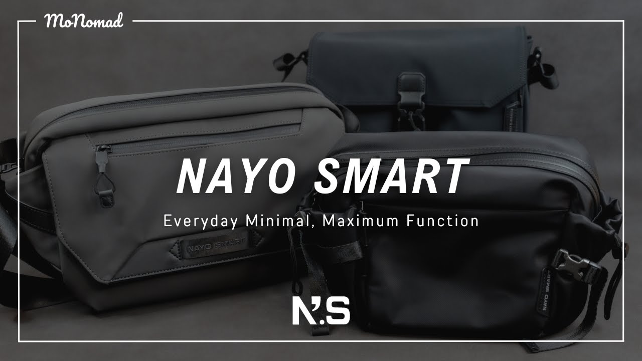 【新興ブランド】NAYO SMARTのスリングバッグ3種を一挙レビュー！UL1・HL1・H3のおすすめ用途と使い分けを比較