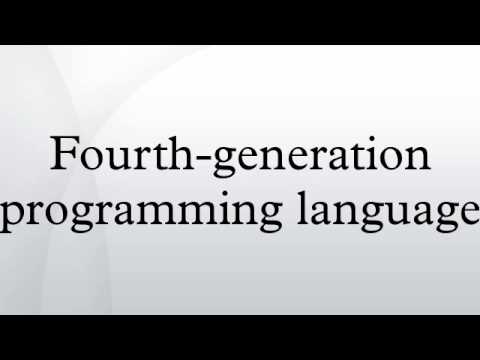 Fourth-generation programming language