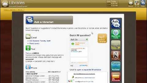 Virtual Reference Demo: Meebo