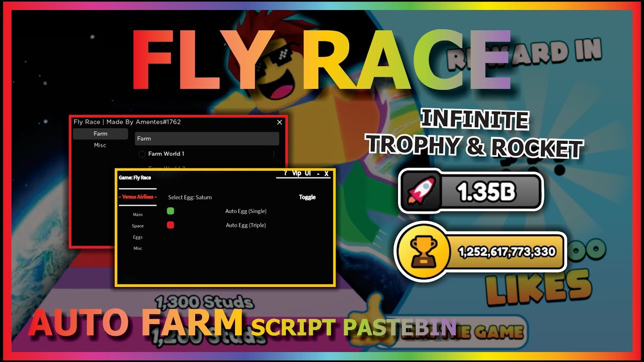 Butterfly Race Script Pastebin 2023 - Infinite Wins