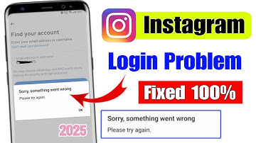 ✅ Fixed sorry something went wrong instagram | instagram sorry something went wrong please try again