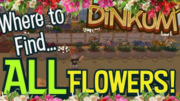 Dinkum Bloomin Springs All Flowers Currently In-Game!