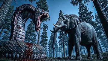 Giant Python Attacks Elephant – You Won’t Believe How They Saved It