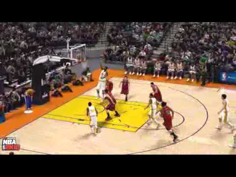 NBA 2k10 Patrick Ewing Epic Lay-up Fail