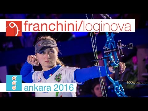 Albina LOGINOVA v Irene FRANCHINI - Compound Women's Gold Final | Ankara 2016