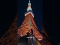 Japan landmark Tokyo Tower night cinematic travel guide #japan #japantravel #japanlife #tokyotower