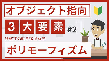ポリモーフィズム（多態性）とは（オブジェクト指向の3大要素 #2）