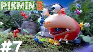 Pikmin 3 (Wii U) Playthrough - Part 7 =Finishing The Bridge=