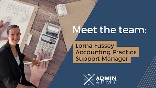 Meet the Admin Army team: Lorna, Accounting Practice Support Manager