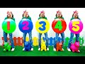 Five little monkeys 🙈 동요와 어린이 노래 | Kids Song | Maya and Mary