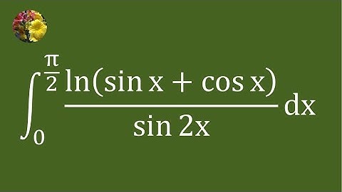 3rd method to evaluate the definite integral using Feynman