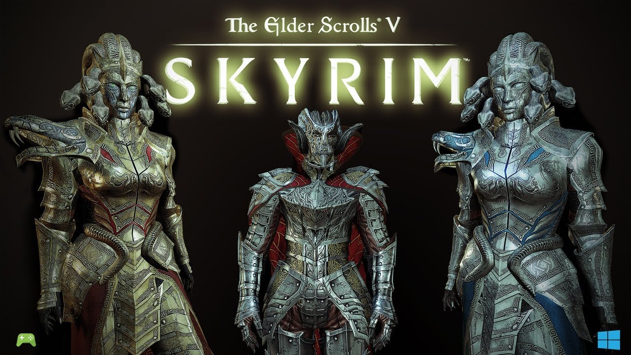 Skyrim Special Edition Legendary Armor Conversions Mod Showcase Hd