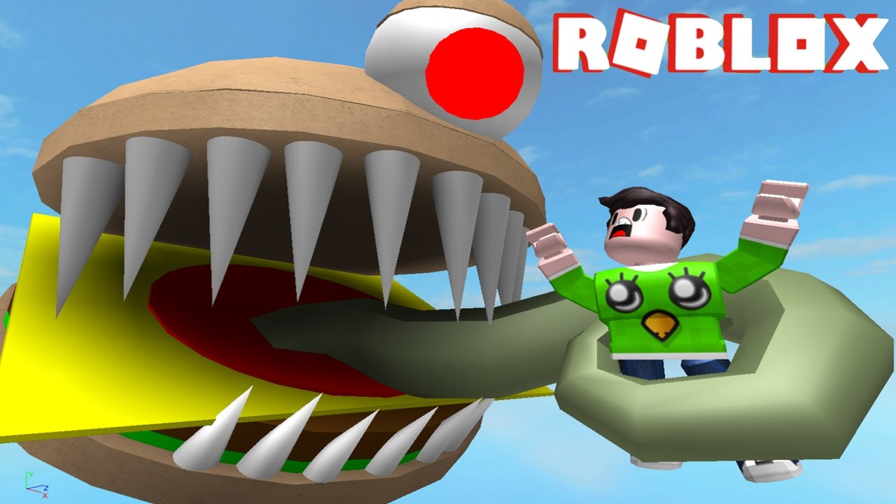 new escape a giant burger obby roblox