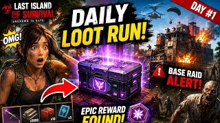 Last Island of Survival Daily Loot Run! Epic Rewards & Base Raid #lios #gaming#ytshorts
