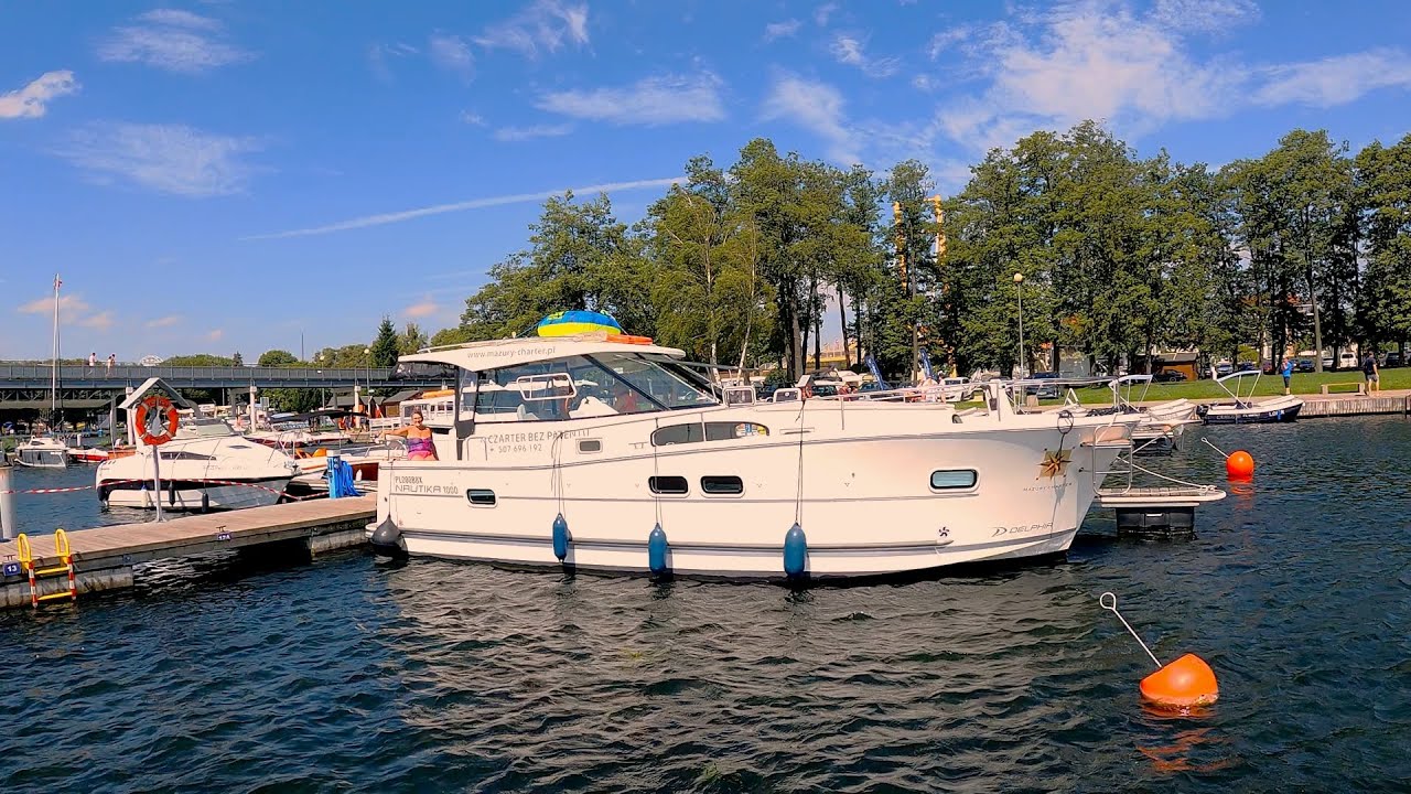Mazury Szlak Wielkich Jezior Mazurskich Houseboat Nautika 1000