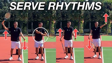 What is the Best Tennis Serve Rhythm?