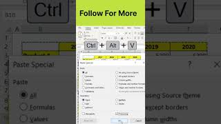 Excel me TRANSPOSE Function 🔄 | Rows ko Columns me Convert Karne ka Easy Trick! #excel #vlookup #tip