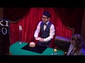 Magic castle hollywood la  magician jeki yoo part 2 sleight of hand card magic