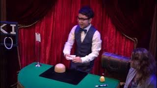 Magic Castle Hollywood, LA : Magician Jeki Yoo part 2 (Sleight of hand card magic)