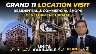 Grand 11 Mid Citya Landmark Developers Project Grey Structure Ready Bahria Town Lahore