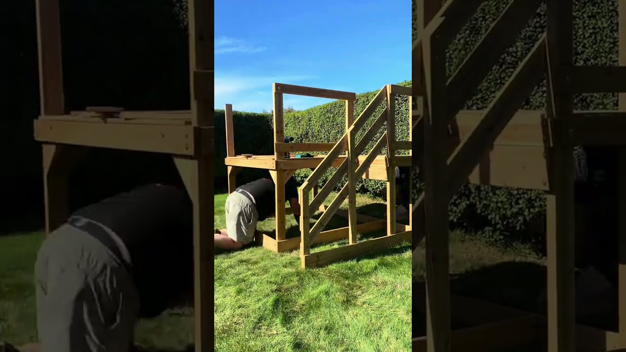 Forest & Frolic - Lookout Landing Playhouse Assembly