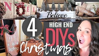 4 NEW? Dollar Tree CHRISTMAS DIYS ? | High End HOME DIYS | FRIEND FRIDAY HOP CHRISTMAS DIYS 2020