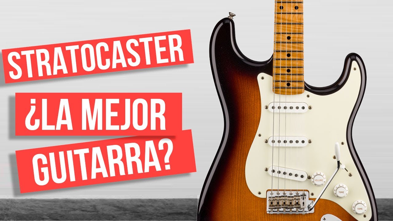 STRATOCASTER: ¿Es LA MEJOR GUITARRA de todos los tiempos? Historia de la Fender  Stratocaster - YouTube