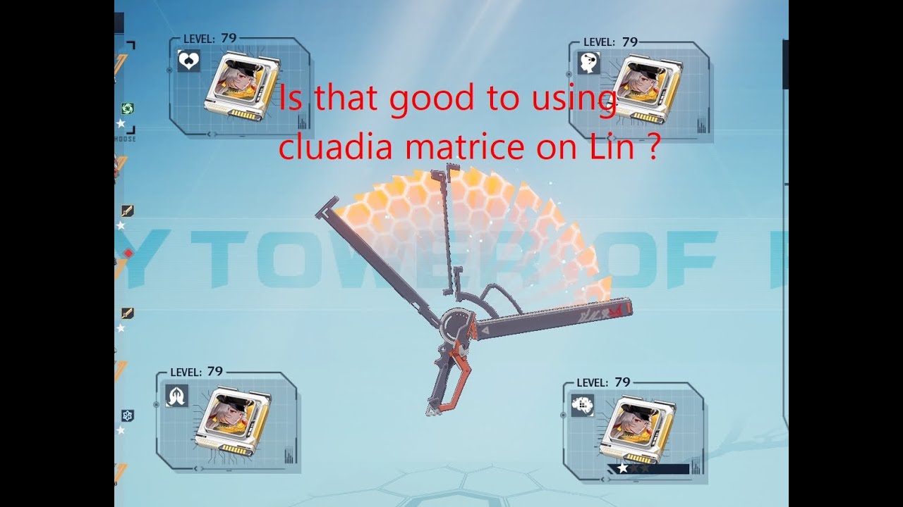 Tower of Fantasy test matrice Cluadia in physical comp.