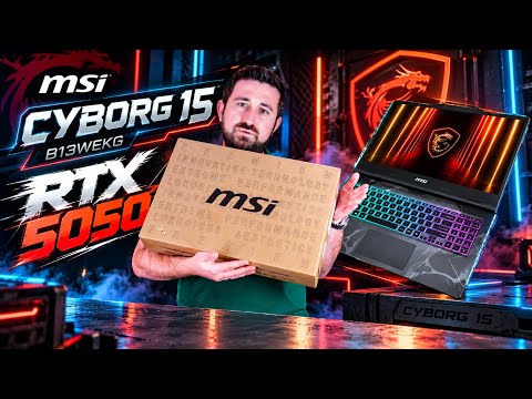ŞEFFAF Tasarımlı Oyuncu Notebook'u - MSI CYBORG 15