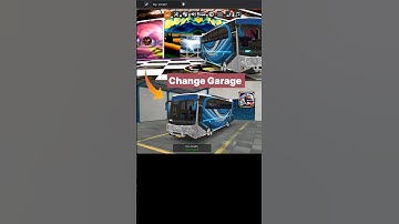 Bussid Garage Change Karne Ka Tarika 💯 #bussimulatorindonesia #garage #bus