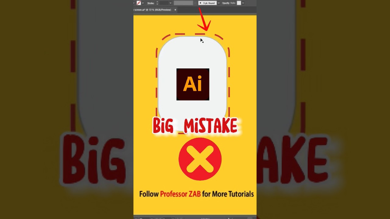 How to fix Corner Smoothing Error 