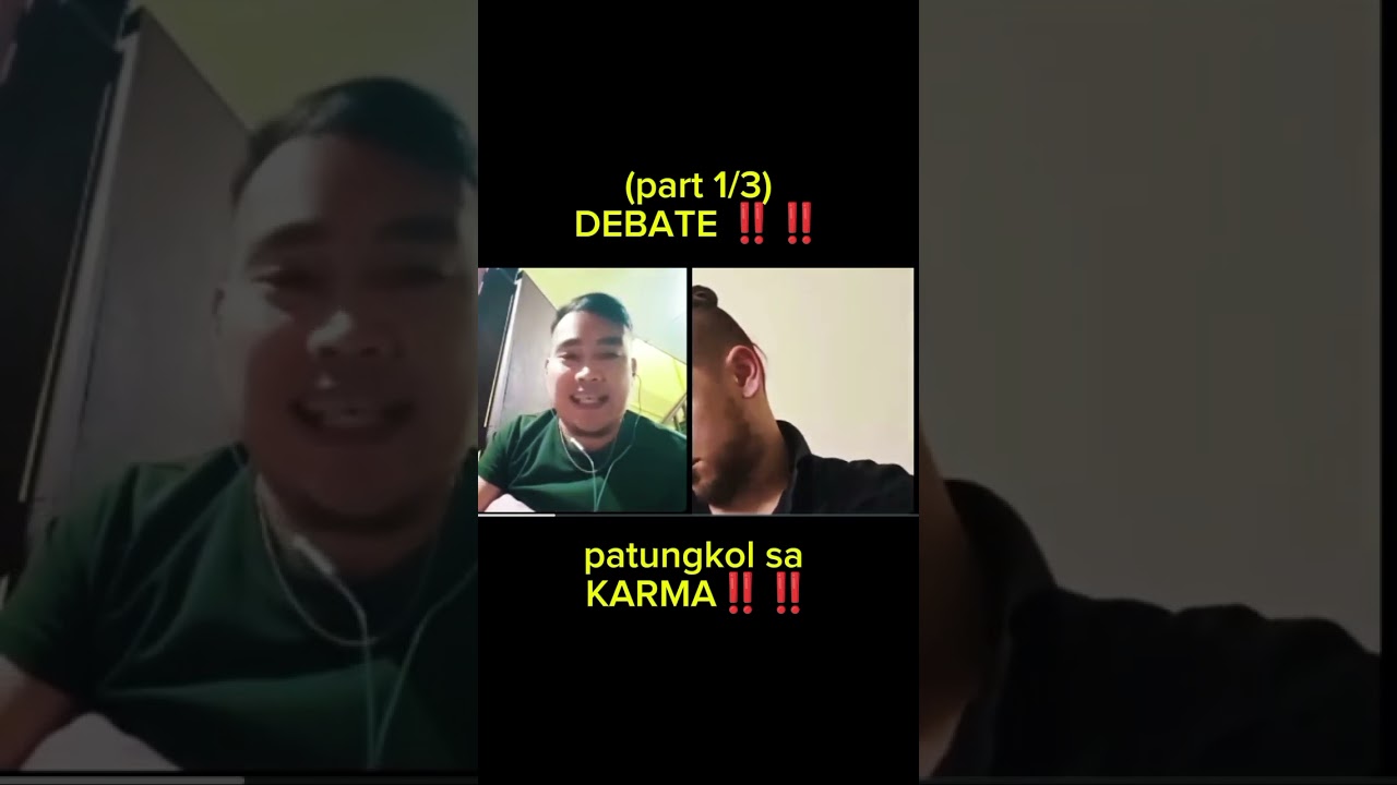 Debate patungkol sa karma ayon sa bibliya..(part 1/3)