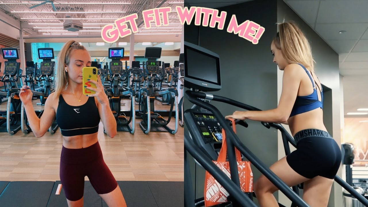 Get Fit With Me (eating healthy & working out!)