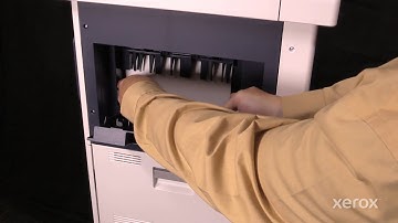 Xerox® VersaLink® B605 Multifunction Printer Clearing a Jam in the Rear Transport