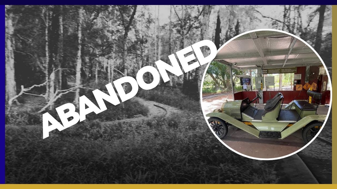 ABANDONED - Dreamworld’s former Vintage Car track