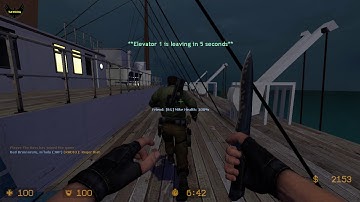 ZOMBIE ESCAPE MOD ON COUNTER-STRIKE: SOURCE, MAP: ZE_titanic_escape, CSS
