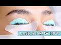 I Got A Lash & Brow Lift - Here's how the professionals do it