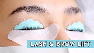 I Got A Lash & Brow Lift  Here's how the professionals do it