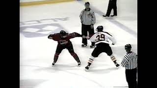 Curtis Tidball vs Marc-Andre Roy QMJHL Oct 30/02