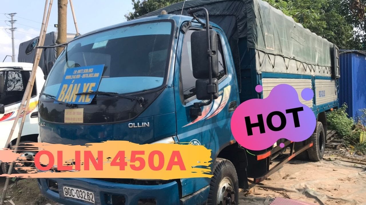 Xe tải cũ HOT Thaco Olin 450A Giá rẻ chất lượng| Hưng Duẩn Auto - YouTube