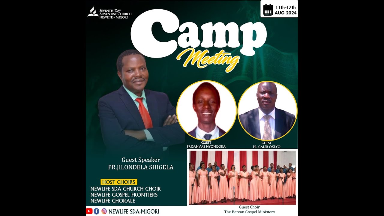 CAMP MEETING 2024 ||DAY 3 || AFTERNOON SESSION - YouTube