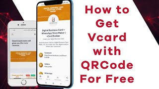 How to Create Smart Business Card #Vcard with QR Code For Free screenshot 5